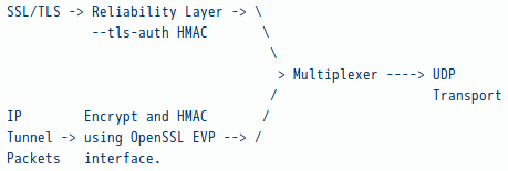 OpenVPN TCP session over UDP